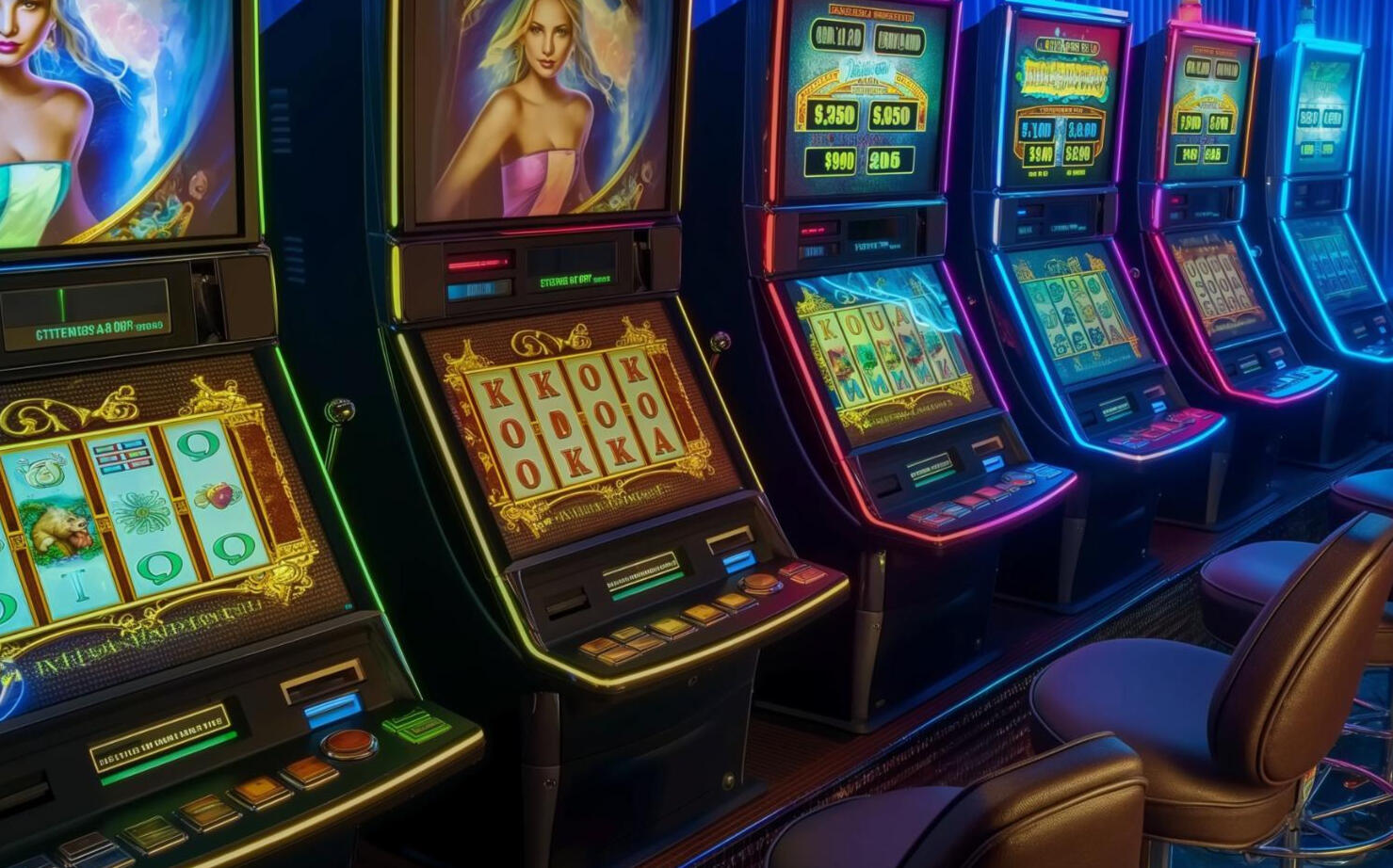 Casino Slots Touch screen casino slots
